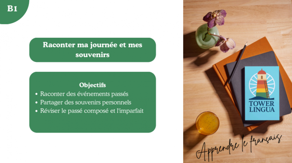  B1.1 - Raconter ma journée et mes souvenirs