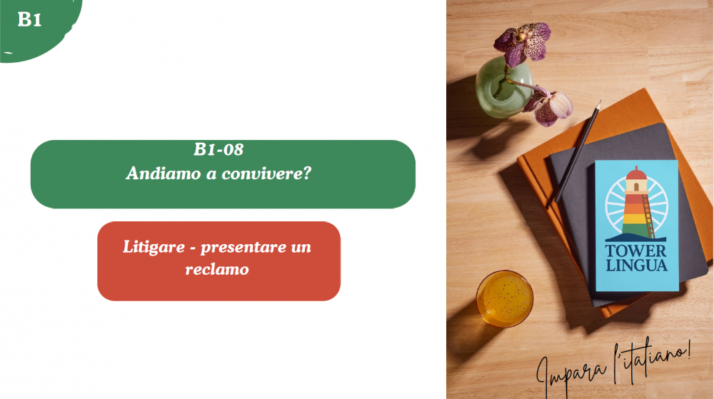 ITALIANO B1 08 Andiamo a convivere?