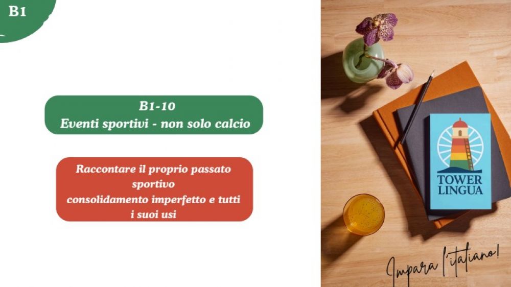 ITALIANO B1 10 - Eventi Sportivi - Non solo Calcio